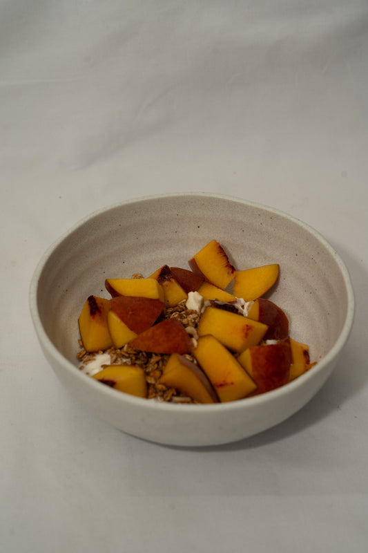 Opal Breakfast Bowl | White Peach Candle