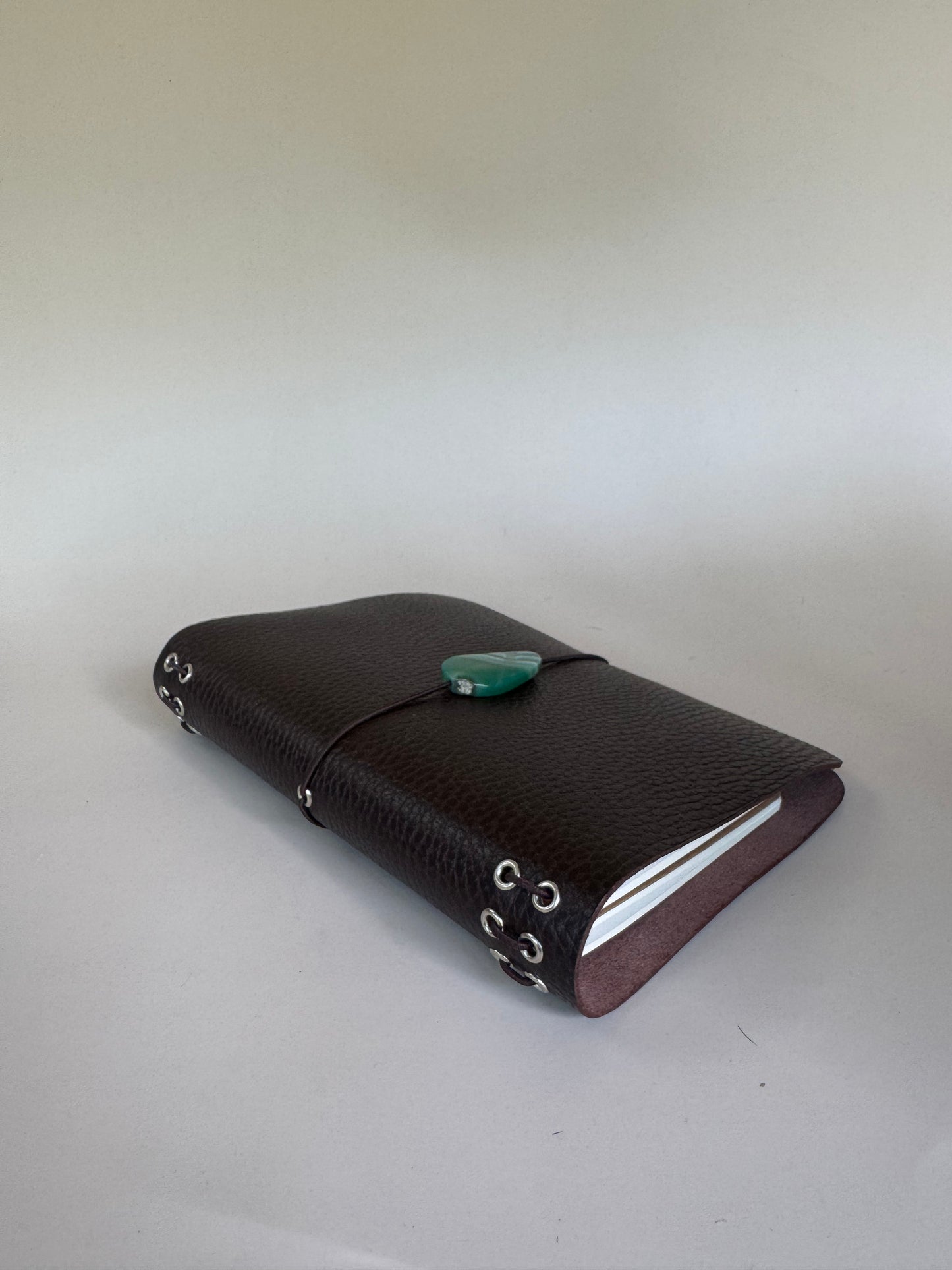 CHOCOLATE EMERALD A6 BIFOLD