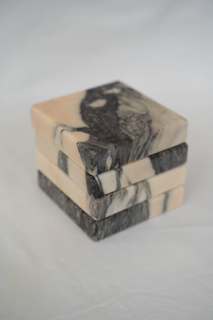 Soleil Blush Coasters | Set of Four