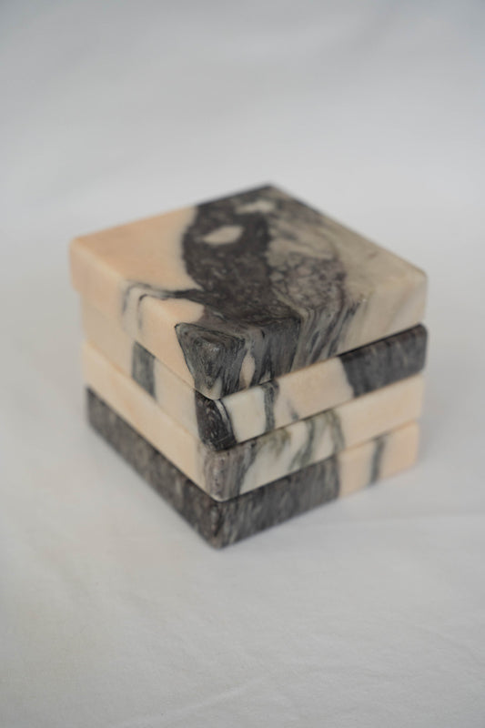 Soleil Blush Coasters | Set of Four