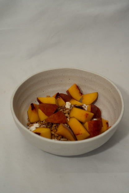 Opal Breakfast Bowl | White Peach Candle