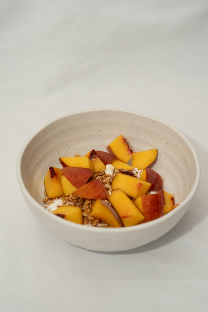 Opal Breakfast Bowl | White Peach Candle