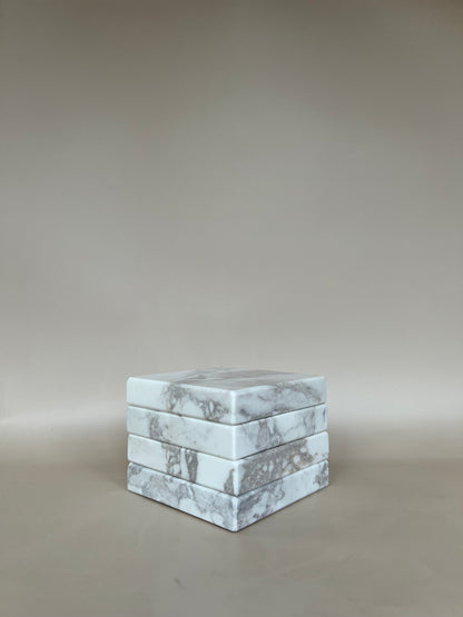 Flat White Set of Four Coasters