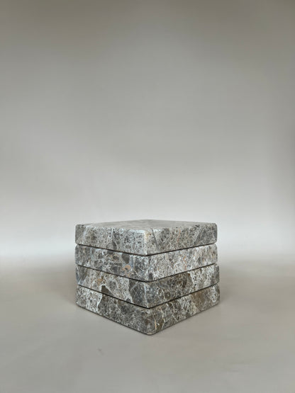 Cappuccino Set of Four Coasters