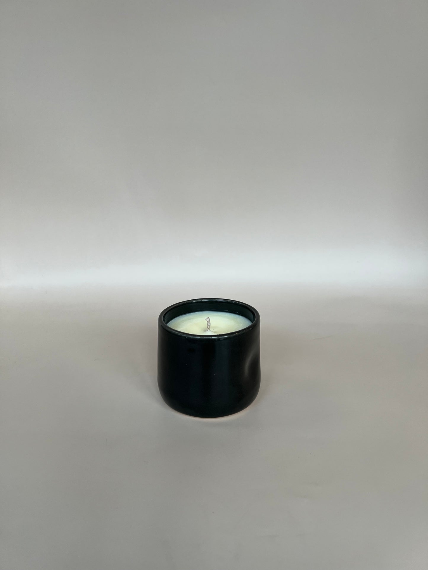 Ink Dimple Espresso Cup | Chai + Orange Candle