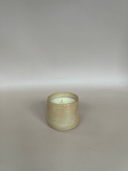 Oat Dimple Espresso Cup | Citrus Vanille Candle