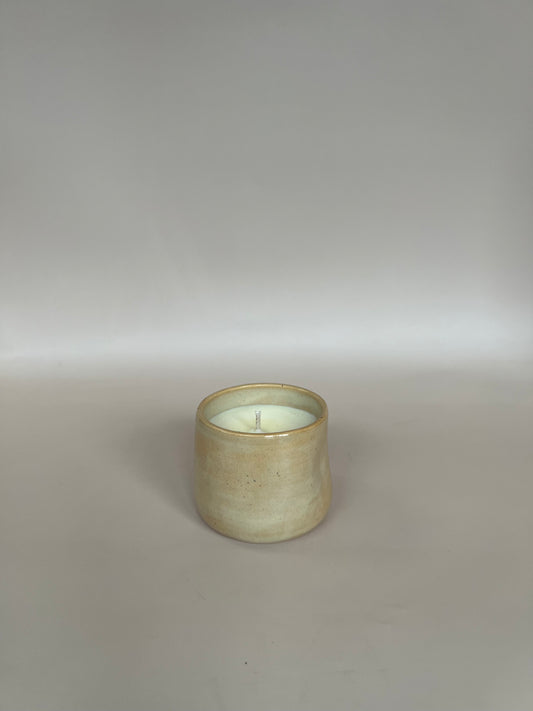 Oat Dimple Espresso Cup | Citrus Vanille Candle