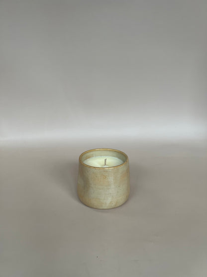 Oat Dimple Espresso Cup | Citrus Vanille Candle