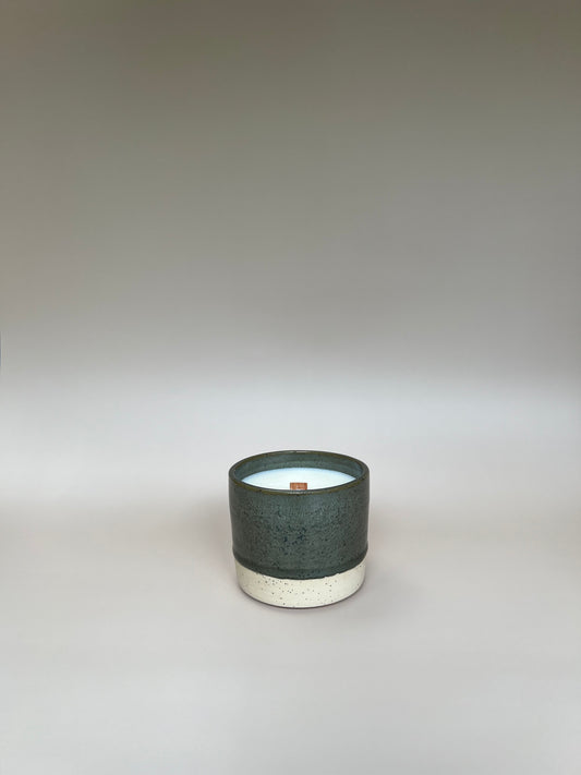 JNClay X FREESP_CED Dark Pine Coffee Cup Candle | Fresh Pine