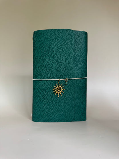EMERALD SUNSET A5 TRIFOLD