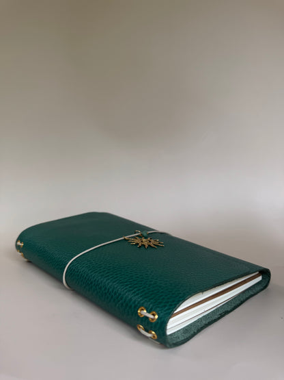 EMERALD SUNSET A5 TRIFOLD