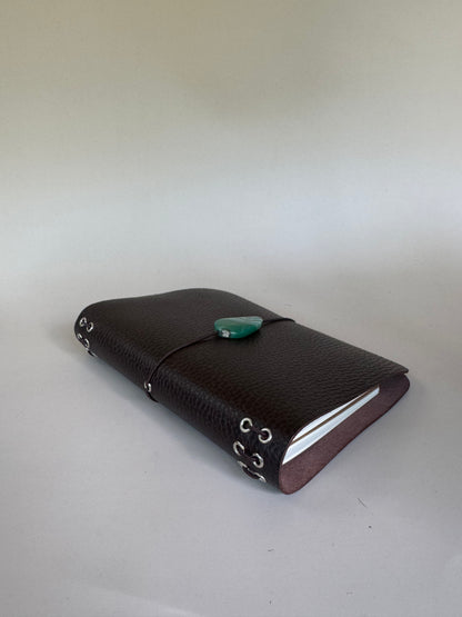 CHOCOLATE EMERALD A6 BIFOLD
