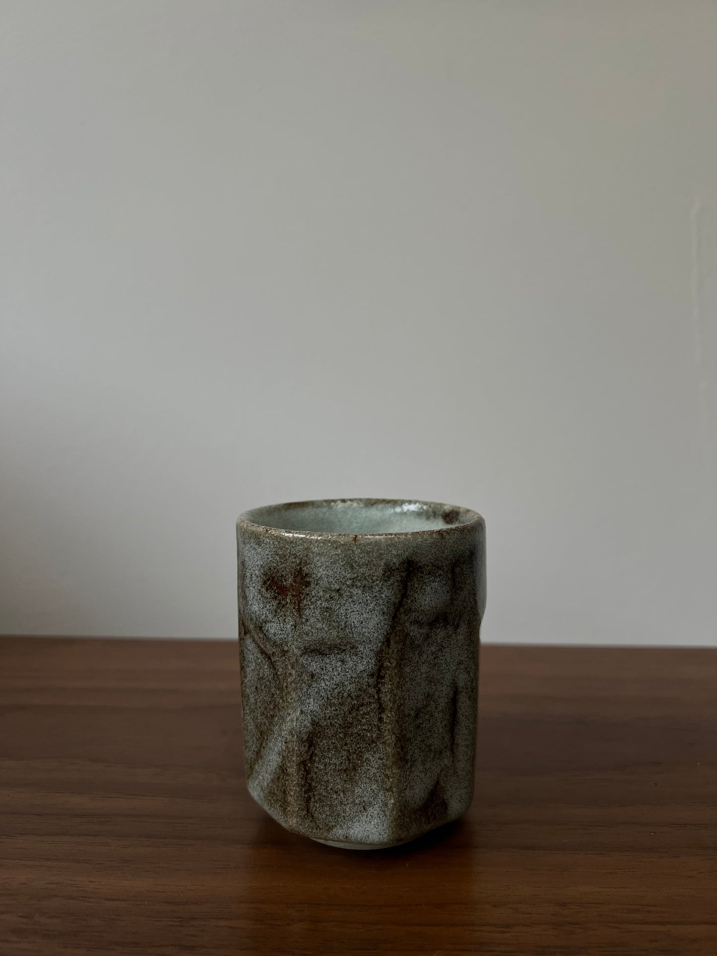 Sage Cappuccino Cup | Mint + Tobacco Candle