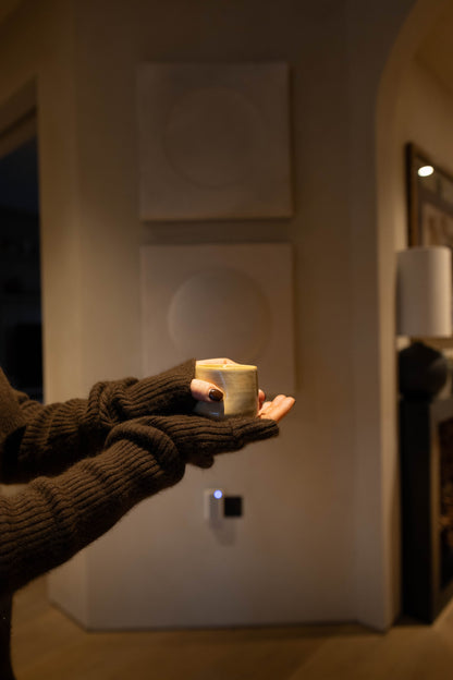 Oat Dimple Espresso Cup | Citrus Vanille Candle